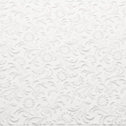 Deckenplatte, T107, weiß, 50 x 50 x 1 cm