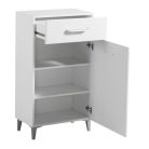 Vorraum mit Schrankschublade, 58 x 35 x 104,5 cm