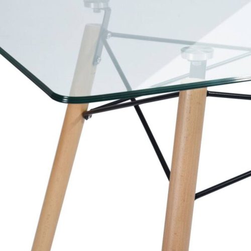 Küchentisch, Celine, Glas, 120 x 70 x 72 cm, 1C