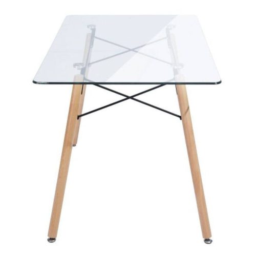 Küchentisch, Celine, Glas, 120 x 70 x 72 cm, 1C