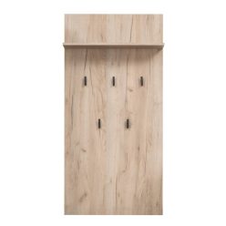   Wandaufhänger Umbria CIV, Eiche grau, 670 x 195 x 1370 mm, 1C