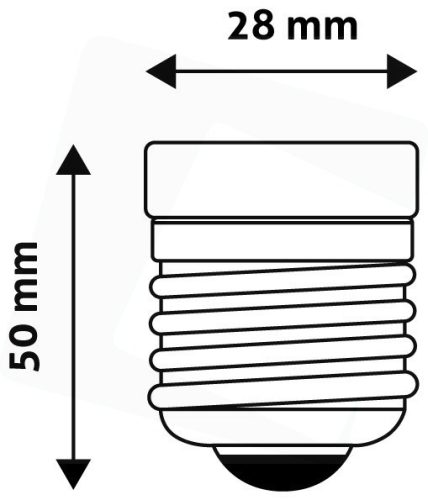 Sockelkonverter E27 auf E14