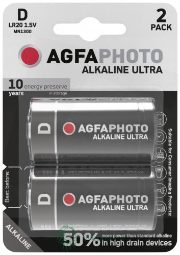 AgfaPhoto Ultra Alkáli Góliát Elem D B2