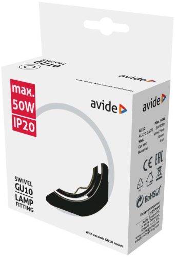 Rahmen Normal Swivel Avide GU10 Anthrazit