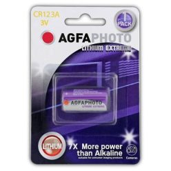 Fotozelle AgfaPhoto Lithium CR123A B1