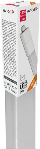 LED Nano Leuchte Verkettbar 600mm 18W 4000K NW IP65