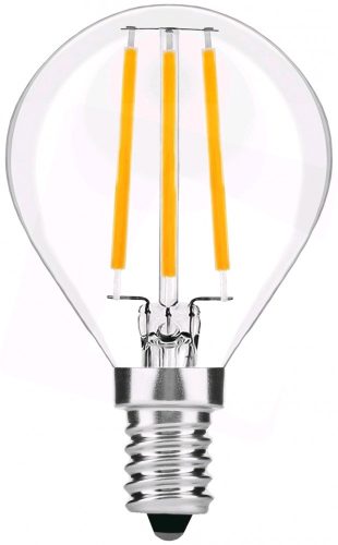LED Filament Mini Globe 4W E14 WW 3000K