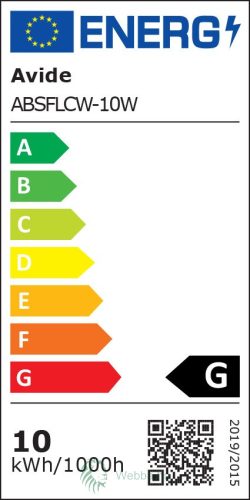 LED Reflektor Slim 10W CW 6400K Avide