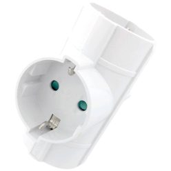 Hálózati Adapter T Elosztó (3 Földelt)