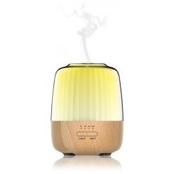   Aromaterápiás Párásító Fa mintázat RGB Hangulatvilágítással 300ml 8W