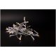 Weihnachten Indoor Girlande 10 LED WW 1m (2AA nt.) Entac