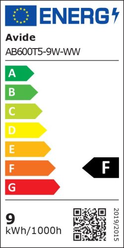 Avide LED T5 Integrált Fénycső 9W 600mm WW 3000K