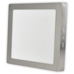   Falra Szerelhető Négyzetes Mennyezeti Lámpa ALU Szatén Nikkel 6W NW 4000K Avide LED