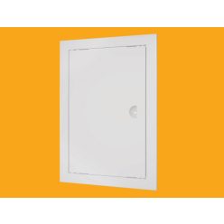 ABS szervízajtó 200x400 mm fehér, műanyag