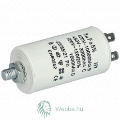 KONDENZÁT. 8,0UF SARUS ÁLLANDÓ 450V