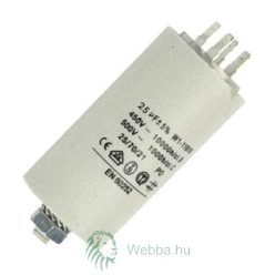 KONDENZÁT. 25UF SARUS ÁLLANDÓ 450V