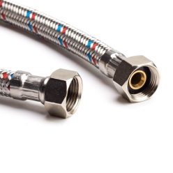 Flexibilis bekötőcső BB, 1/2" x 1/2", 60 cm