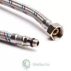   Flexibilis bekötőcső (csaptelephez) 1/2" x M10 x 1, 30 cm