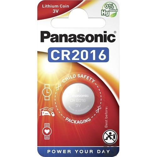 BATTERIE Panasonic Lithium CR2016