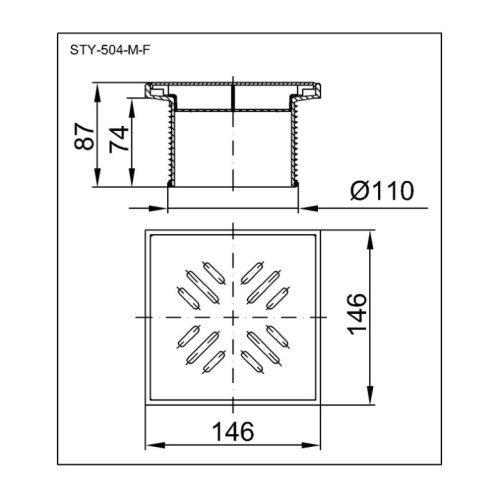HOCHBODENGRILL MIT FILTEREINSATZ WEISS (STY-504-M-F)