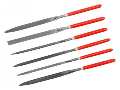 Tűreszelő készlet 6 részes 160/75 mm YATO