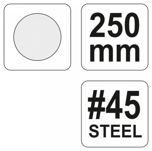 Reibe rund 250 mm YATO