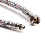 VÍZ FLEXIBILIS BEKÖTŐCSŐ CSAPTELEPHEZ