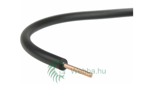 1x1,5 mm FEKETE VEZETÉK (MCU)
