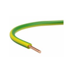 Kabel 1x1,5 mm grün / gelb voll