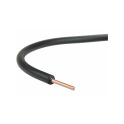 1x2,5 mm FEKETE VEZETÉK (MCU)