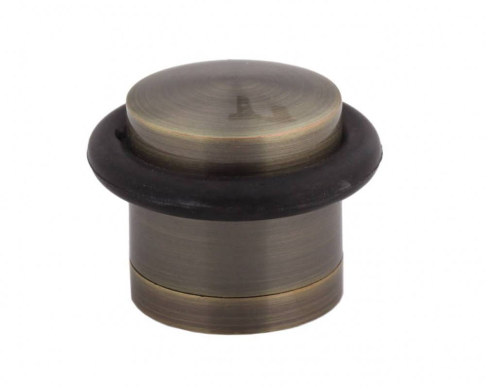Ajtó ütköző,  antik bronz,  40 mm
