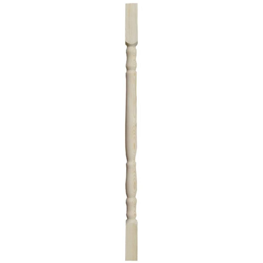 Dekor oszlop fenyő 920 x 43 x 43 mm